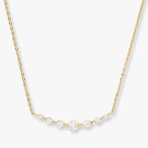 Melinda Maria She’s An Icon Multi Stone Pendant Necklace NEW